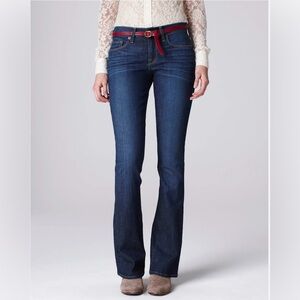 Lucky Brand Women's Blue Sofia Boot Cut Long Jeans